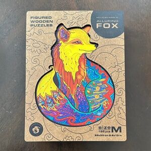 Alluring Fox Figured and Small Liberty Wooden Puzzles